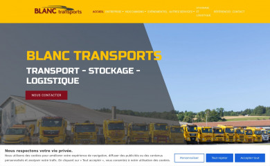 blanctransports.ch screenshot