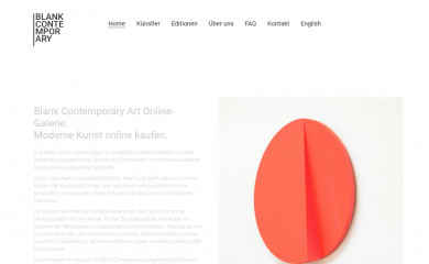 blank-contemporary.com screenshot