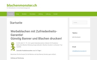 blachenmonster.ch screenshot