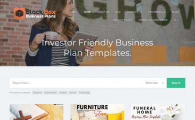 blackboxbusinessplans.com screenshot