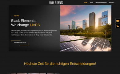 blackelements.eu screenshot