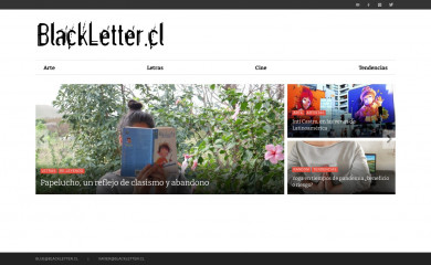 blackletter.cl screenshot