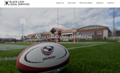 blacklionservices.com screenshot