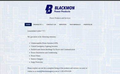 blackmonagency.com screenshot