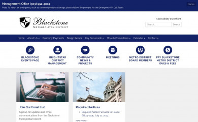 blackstonemetro.org screenshot