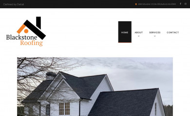 blackstoneroofing.com screenshot
