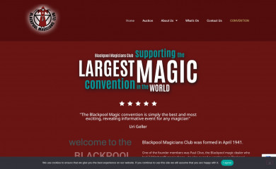 blackpoolmagic.com screenshot