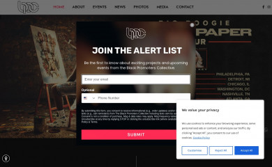 blackpromoterscollective.com screenshot