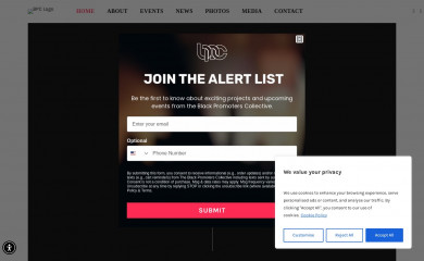 blackpromoterscollective.com screenshot