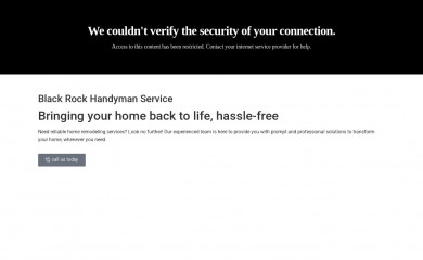 blackrockhandymanservice.com screenshot