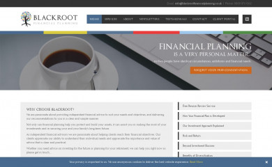 blackrootfinancialplanning.co.uk screenshot