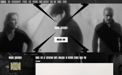 blackrebelmotorcycleclub.com screenshot