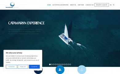 blackrivercharters.mu screenshot