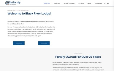 blackriverlodgemo.com screenshot