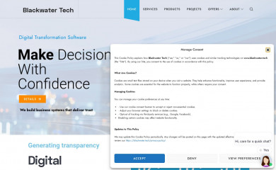 blackwater.tech screenshot
