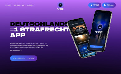 blaulichtschule.com screenshot
