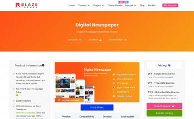 Digital Newspaper screenshot