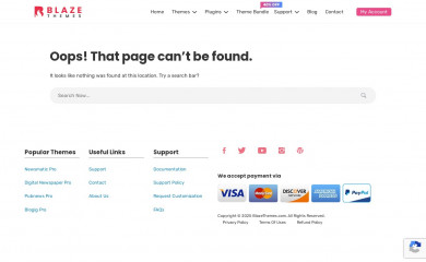 Styled Blog screenshot