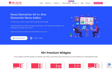 News Elementor screenshot