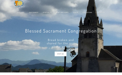 blessedsacrament.org.au screenshot