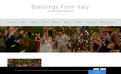 blessingsfromitaly.eu screenshot