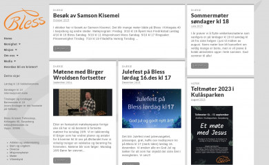 blessweb.no screenshot