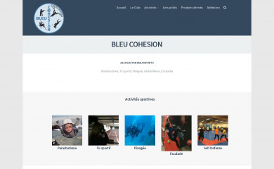 bleu-cohesion.fr screenshot