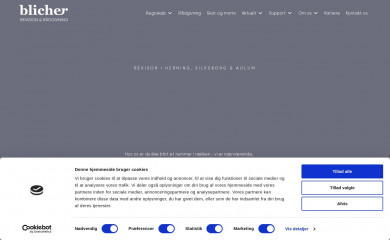 blicher.dk screenshot