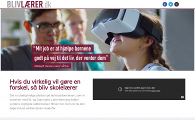 blivlærer.dk screenshot