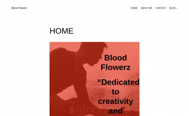 bloodflowerz.com screenshot
