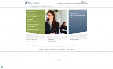 bloomgross.com screenshot