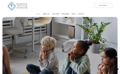 bloomfieldfamilies.com screenshot