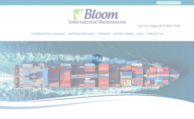 bloominternational.com screenshot