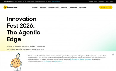 bloomreach.com screenshot