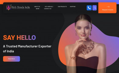 blobbeadsindia.com screenshot