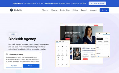 Blockskit Agency screenshot