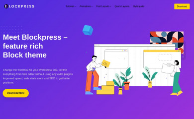 https://blockpresswp.com/ screenshot