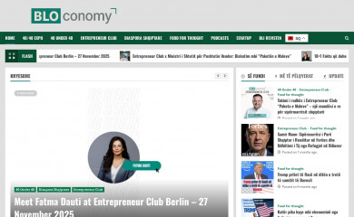 bloconomy.al screenshot