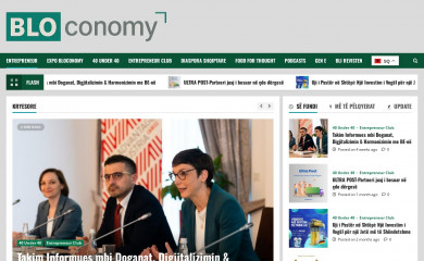 bloconomy.al screenshot