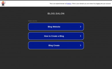 blog.salon screenshot