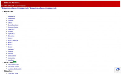 blogtesla.fr screenshot