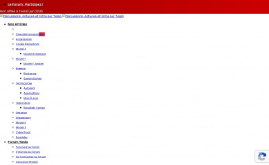 blogtesla.fr screenshot