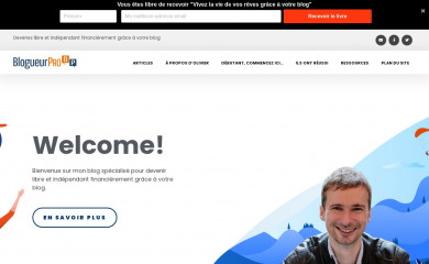 http://blogueur-pro.net screenshot