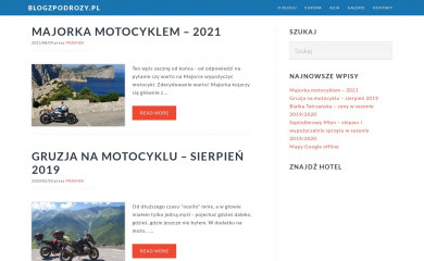 blogzpodrozy.pl screenshot