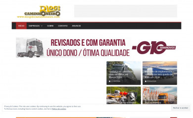 blogdocaminhoneiro.com screenshot