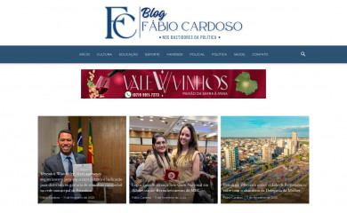 blogdofabiocardoso.com screenshot