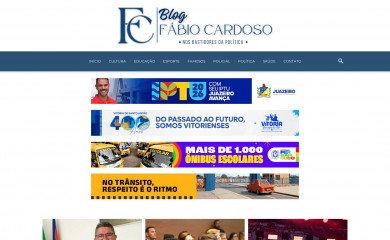 blogdofabiocardoso.com screenshot