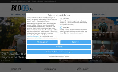 blogg.de screenshot