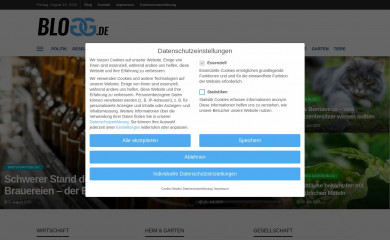 blogg.de screenshot