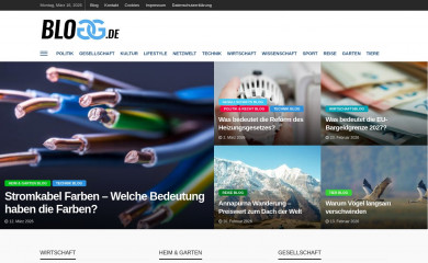 blogg.de screenshot